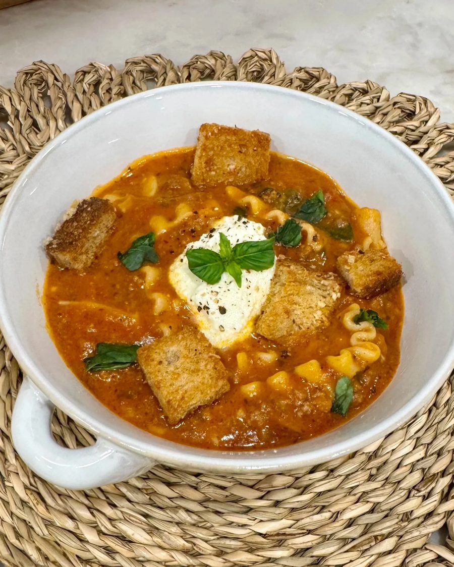 Lasagna Soup